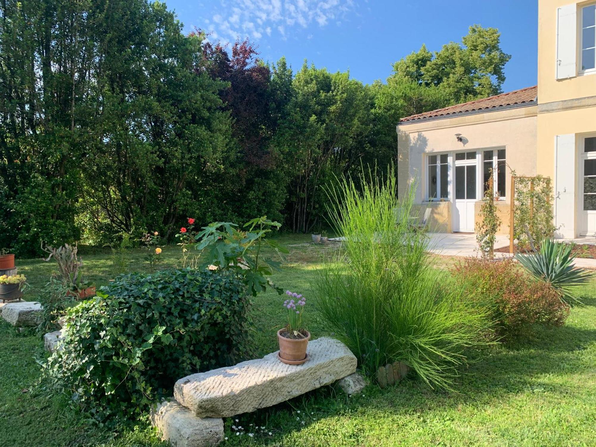 Suite Privative Abella - Aile De Maison Bourgeoise Ambares-et-Lagrave Exterior foto